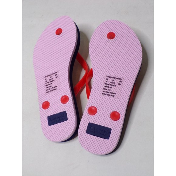 KATE SPADE Feldo Striped Flip Flops Size 5 NEW - Picture 6 of 6